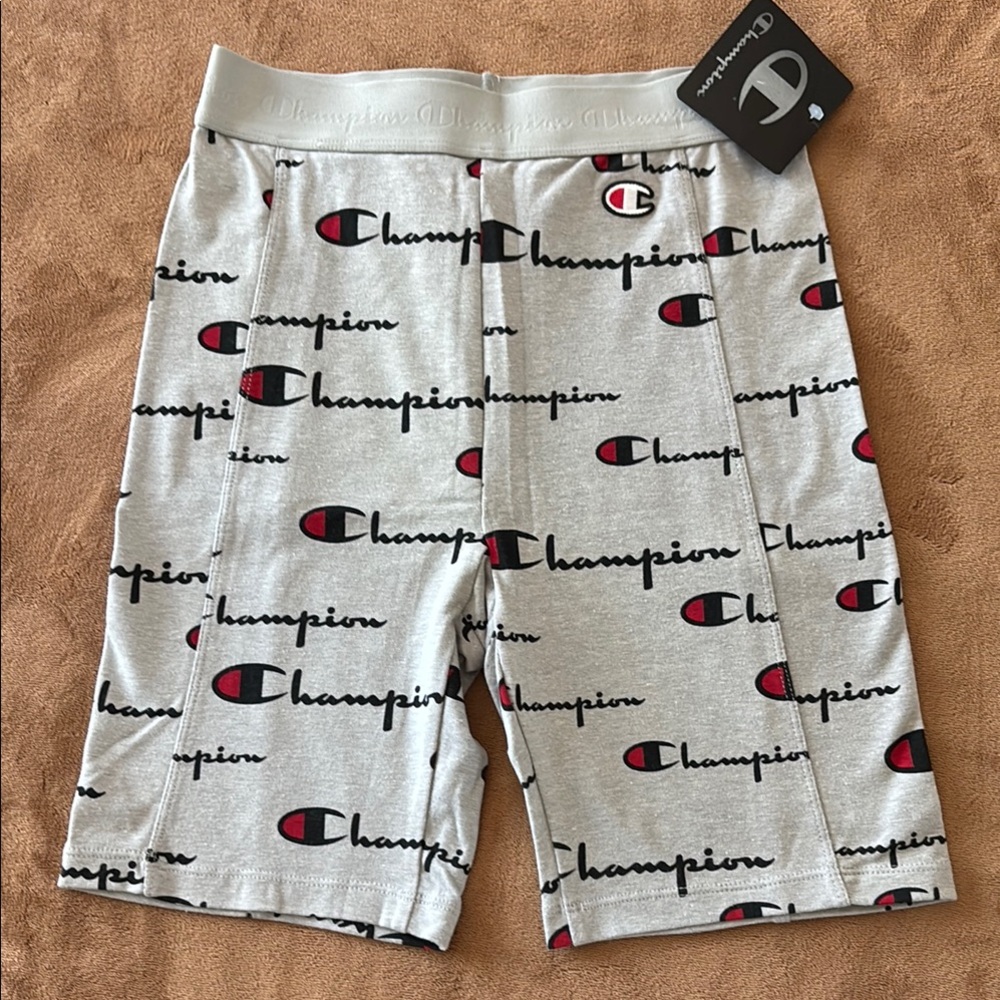 Champion Gray Logo Shorts